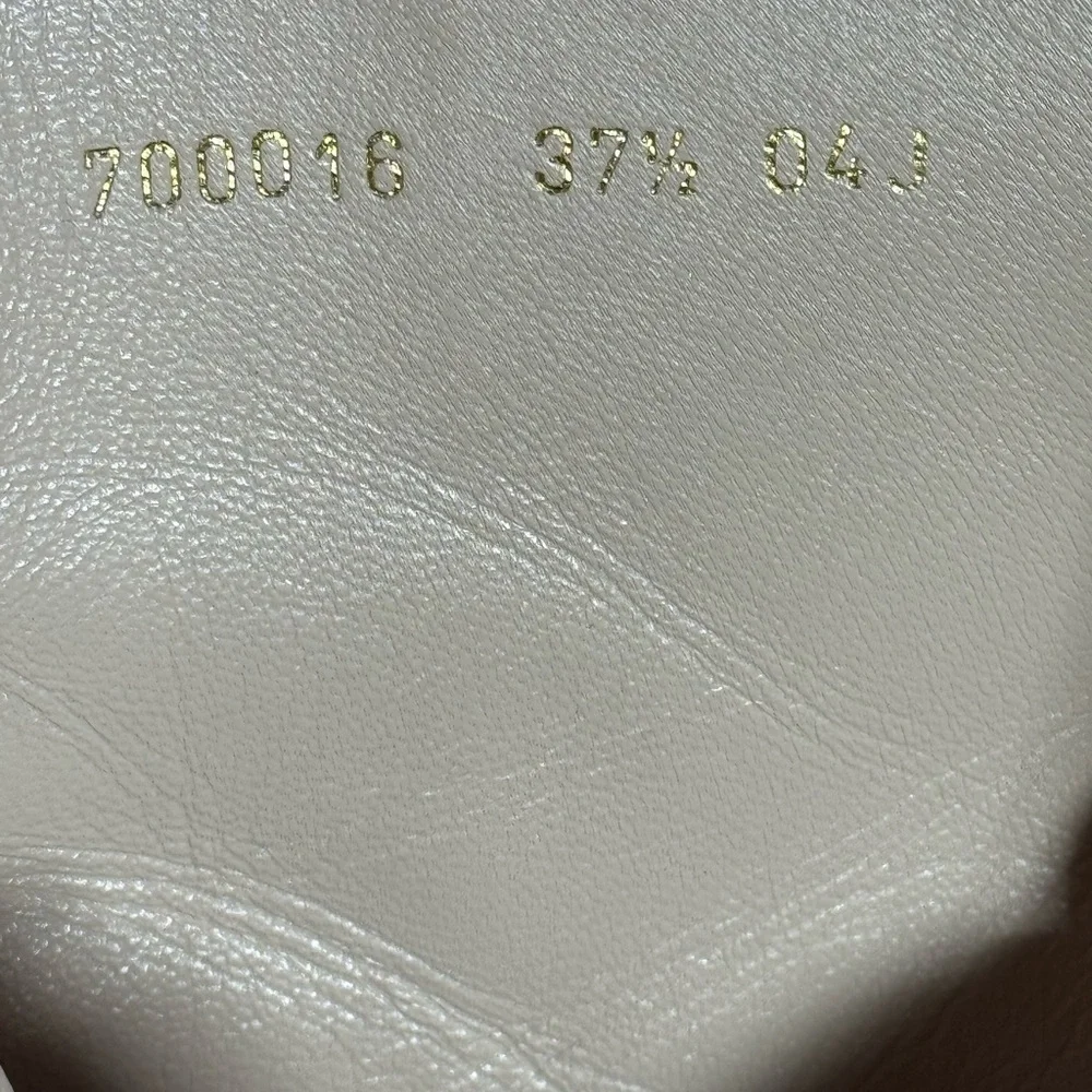 Gucci black leather